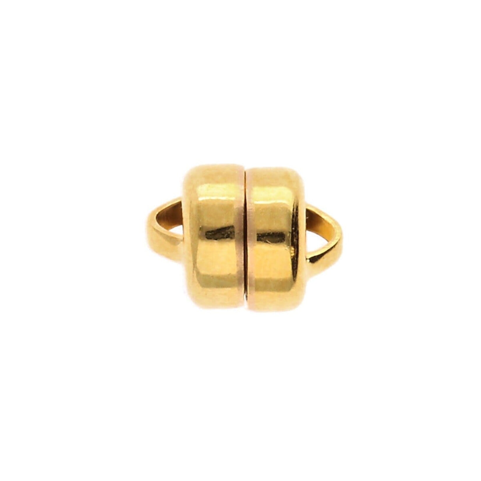 Gold Plated  6mm Magnetic Clasp - Single