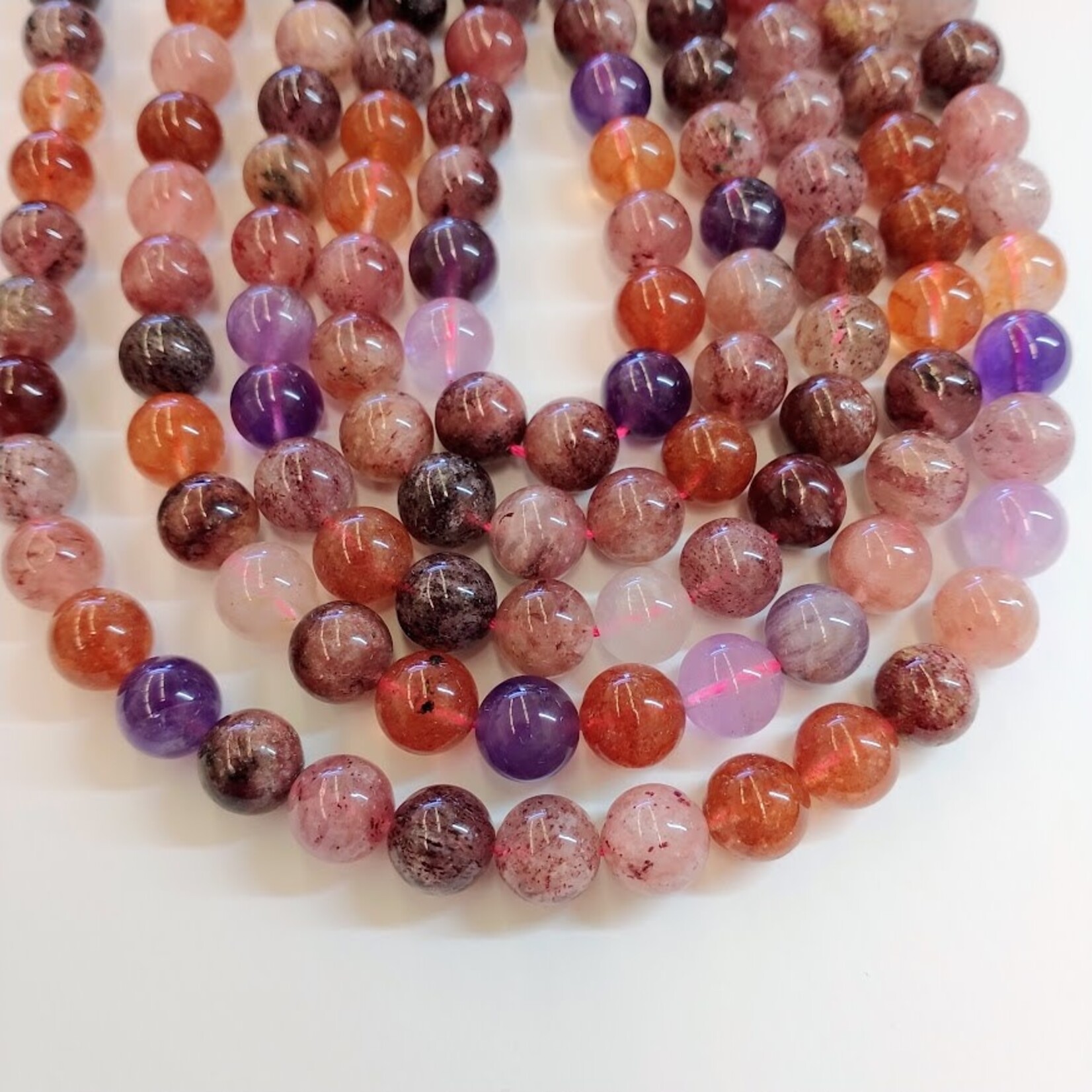 Super 7/Melody Stone 10mm Bead Strand