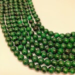 Malachite  8mm Round Bead Strand