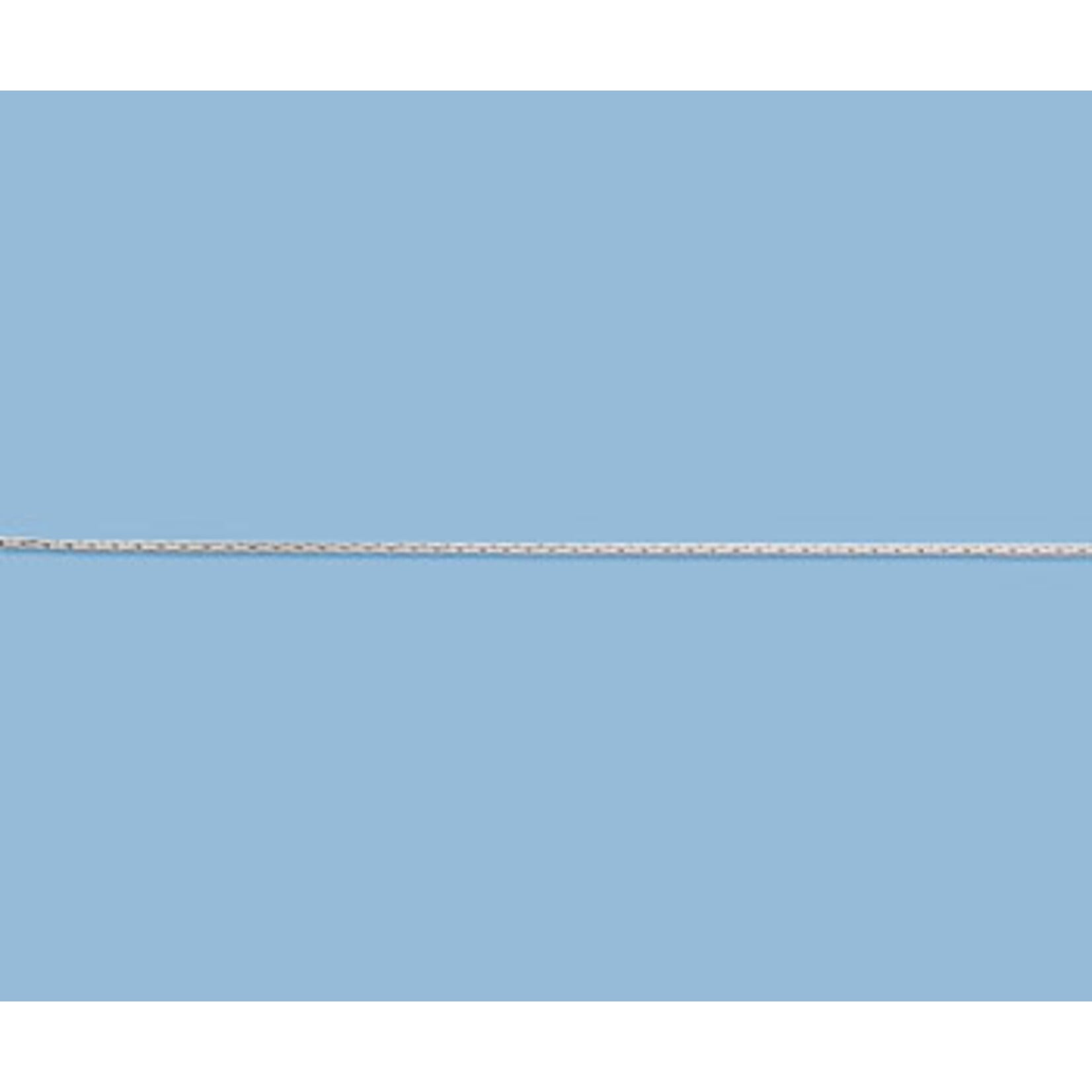 Sterling Silver .70mm Beading Chain - 1 Inch