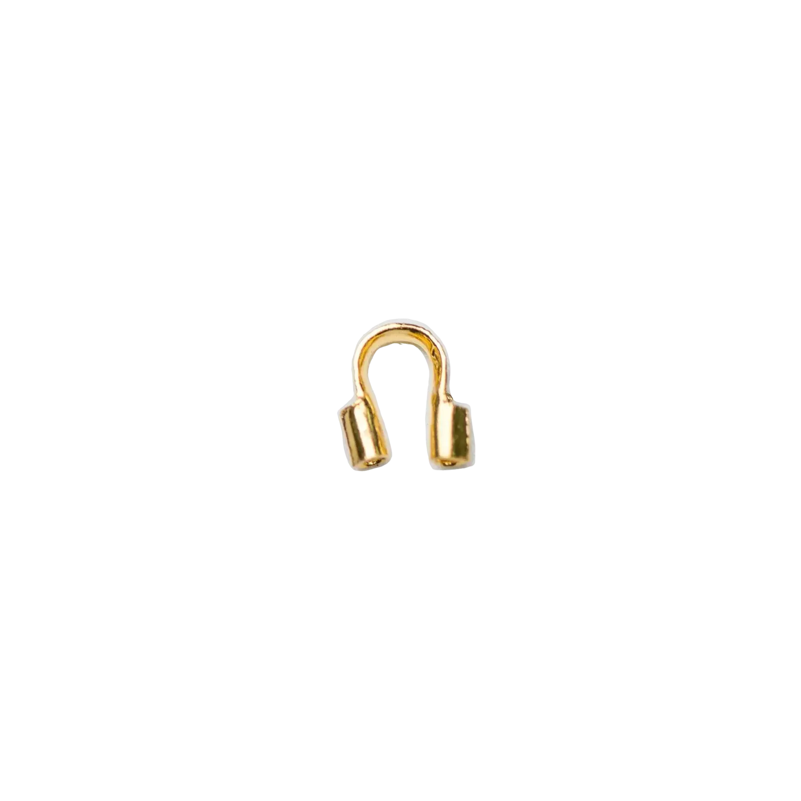 Wire Guard  4.5x4mm Gold Plated - 20 Pieces