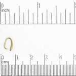 Pinch Bail 9x4mm Nickel-Free Gold Plated