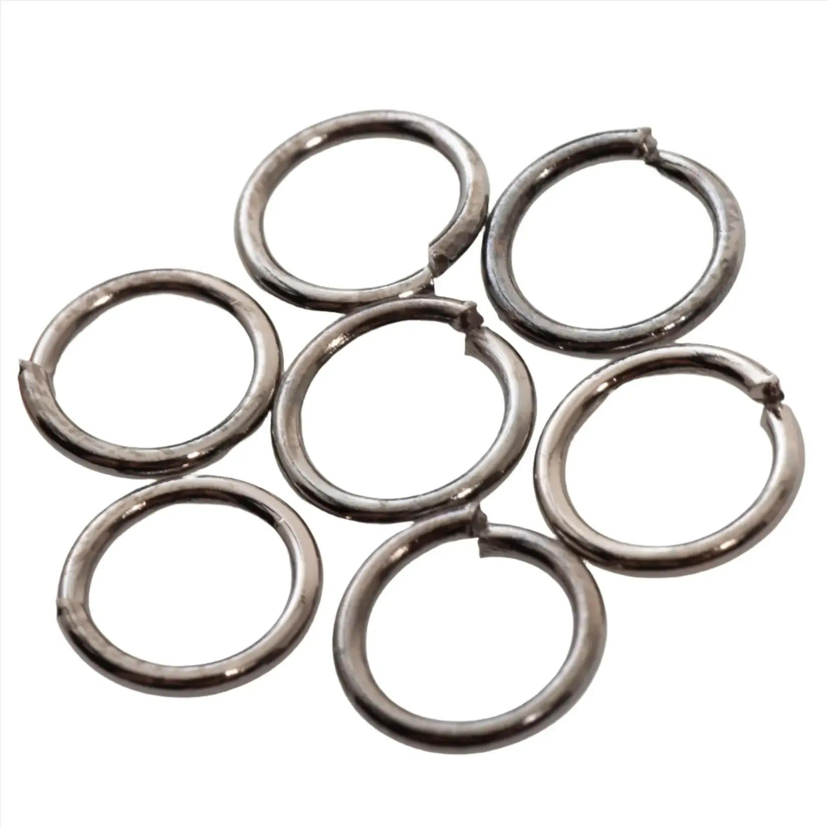 Stainless Steel  8mm 18ga Jump Ring - 50 Pieces