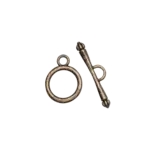 Antique Brass Plated 19.5mm Toggle Clasp
