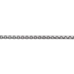 Stainless Steel  2.9mm Venetian Rounded Box Chain - 1 Inch