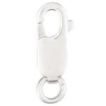 Sterling Silver 14x5mm Lobster Claw w/Ring - Single