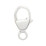 Sterling Silver 11mm Lobster Claw - 5 Pieces