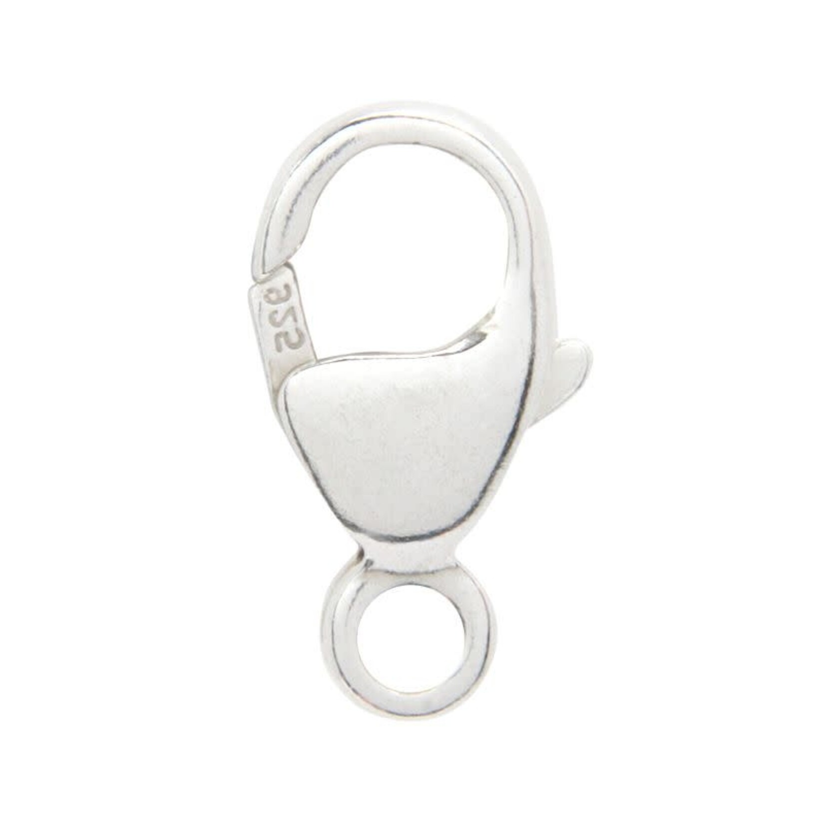 Sterling Silver 11mm Lobster Claw - 5 Pieces