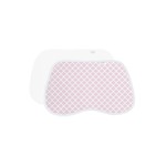 Kushies Kushies Burp Pads 2pk Pink Lattice/White