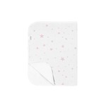 Kushies Kushies Waterproof Change Pad Pink Scribble Stars