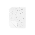 Kushies Kushies Waterproof Change Pad Grey Scribble Stars