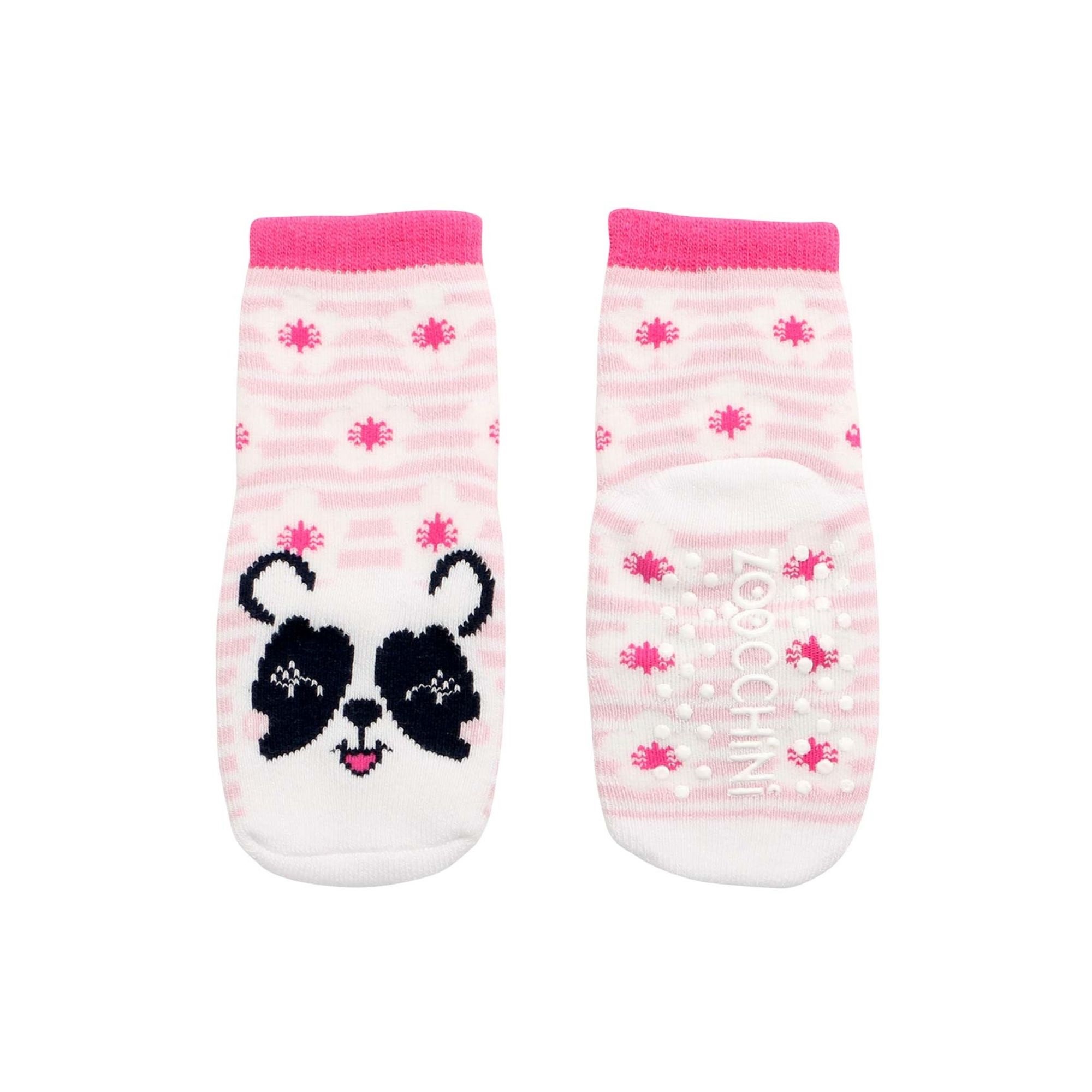 Zoocchini Zoocchini 3pk Socks Pippa the Panda 0-24M