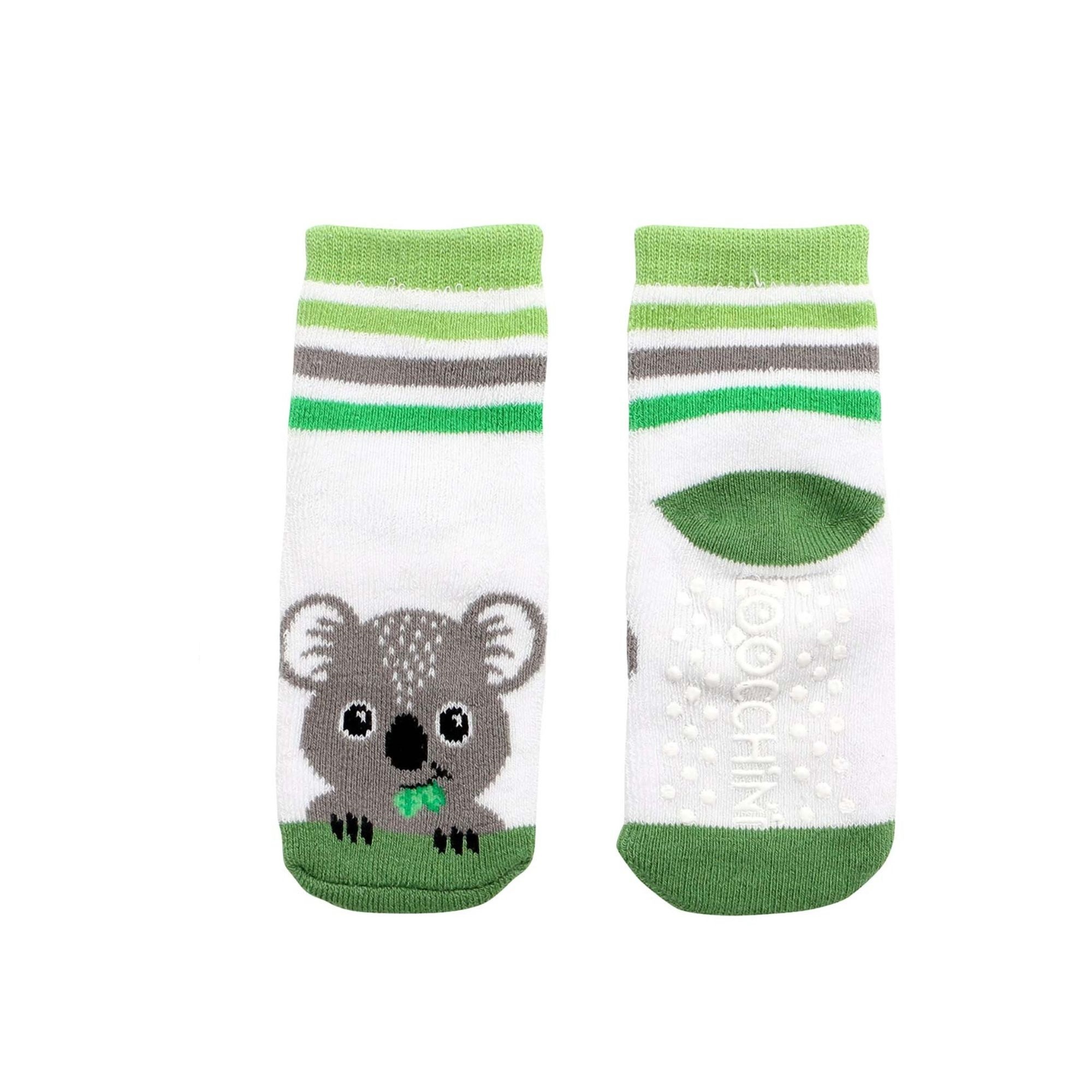 Zoocchini Zoocchini 3pk Socks Kai the Koala 0-24M