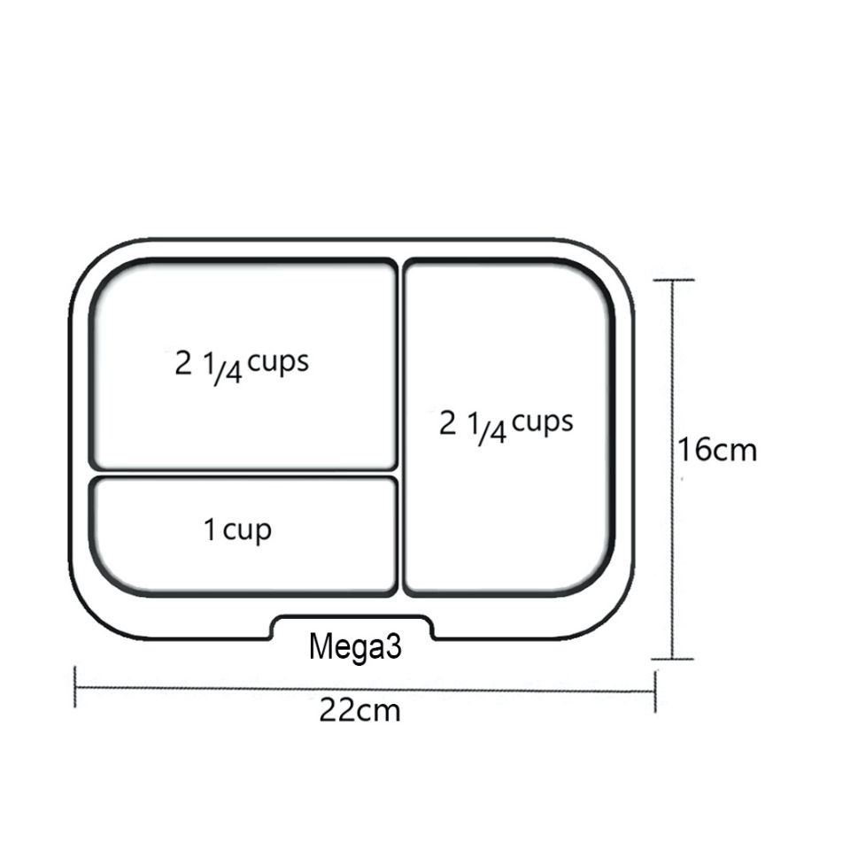 Munchbox Munchbox Mega 3 Deep Space