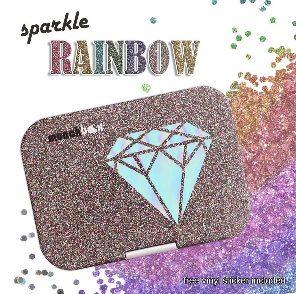 Munchbox Munchbox Mega 4 Sparkle Rainbow
