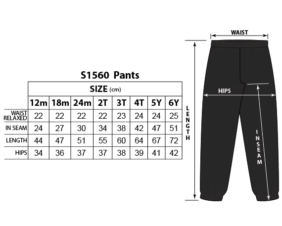 CaliKids Calikids S1560 Splash Pants Bubblegum
