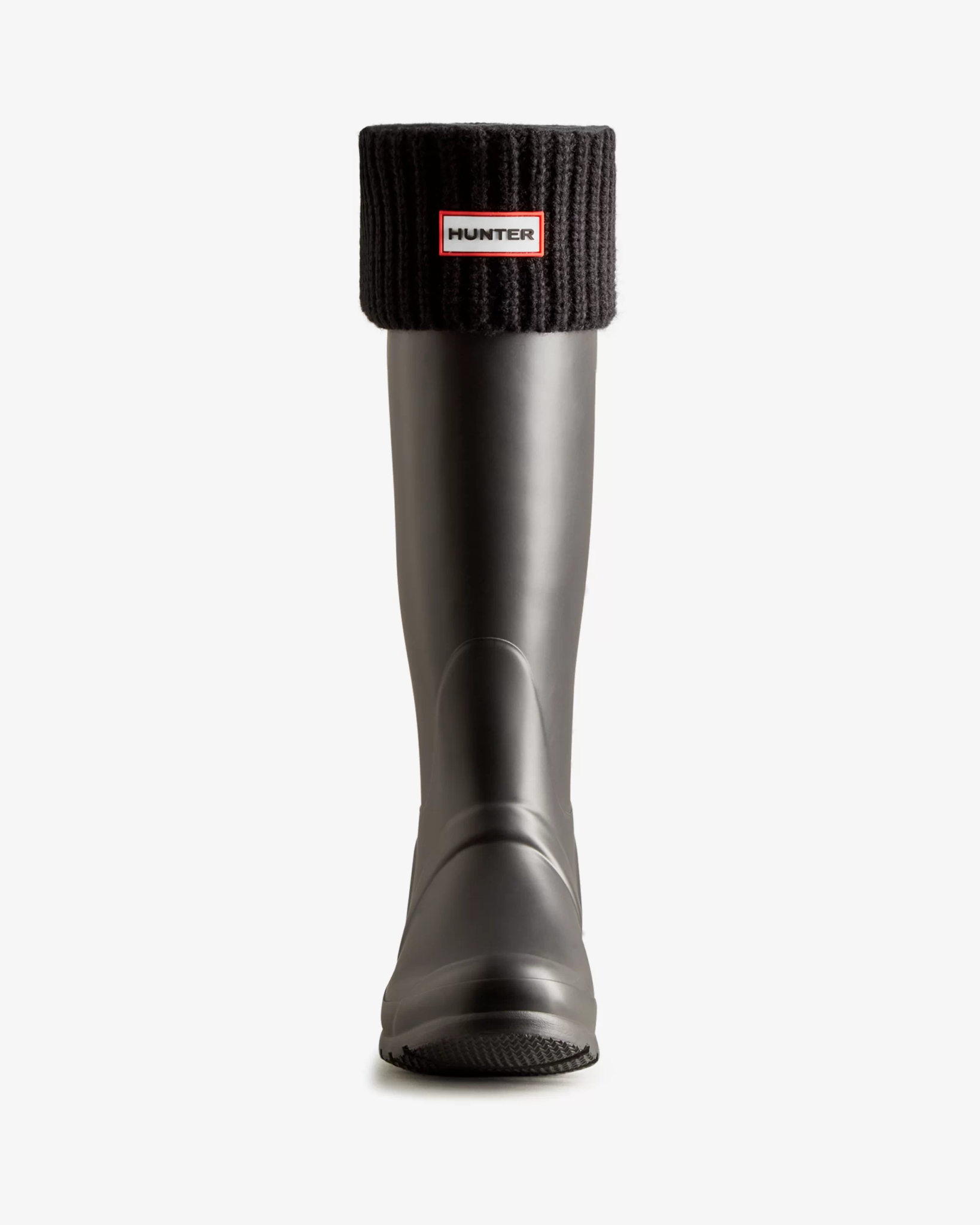 Hunter Hunter Half Cardigan Boot Socks Black