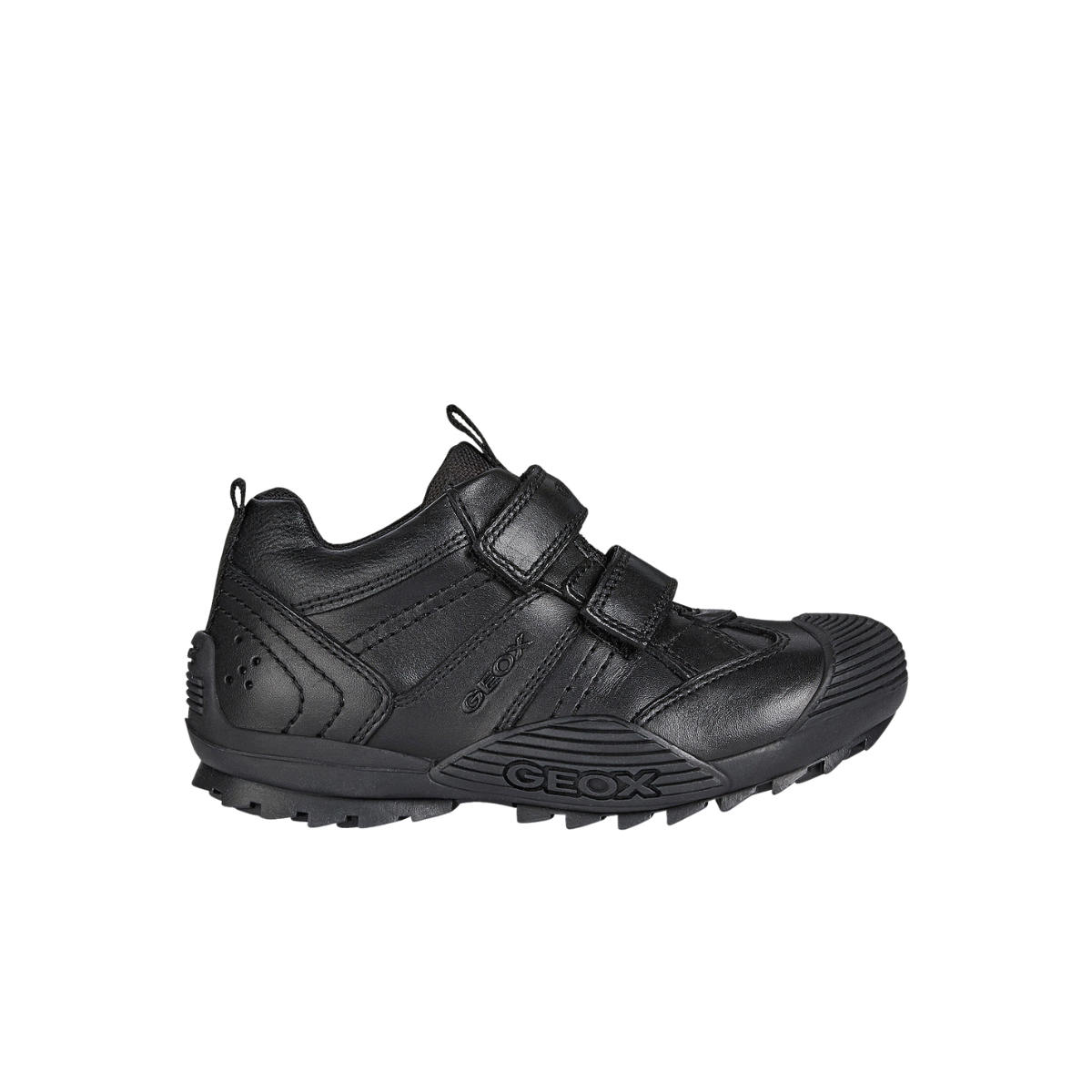 Geox Geox Savage Velcro Black Leather