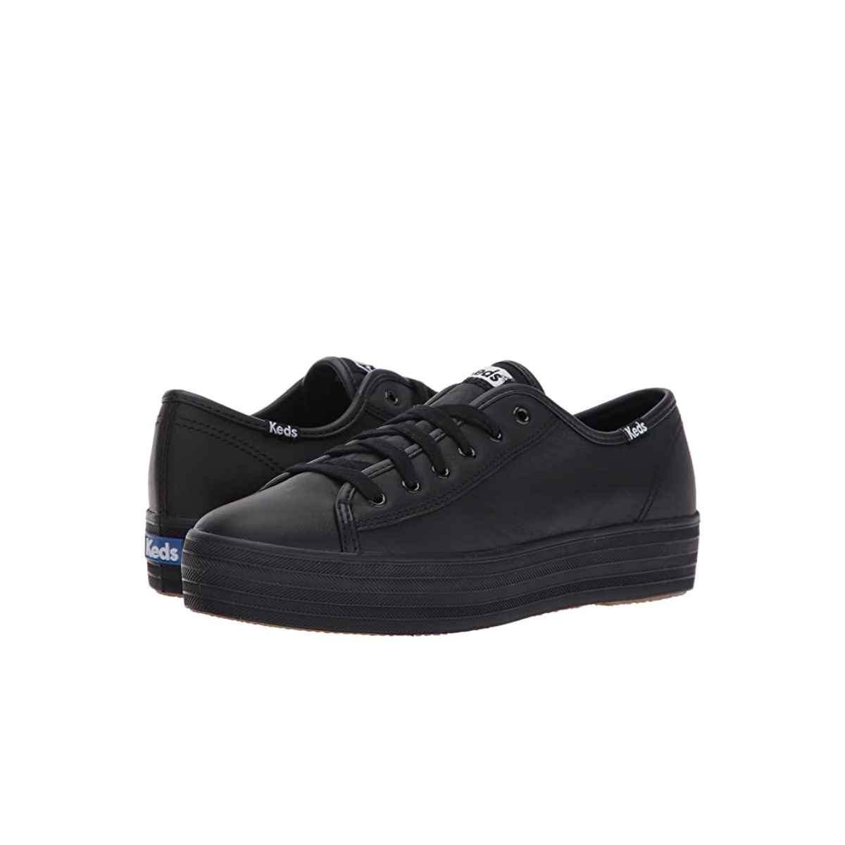 Keds Keds Triple Kick Lace Black Leather