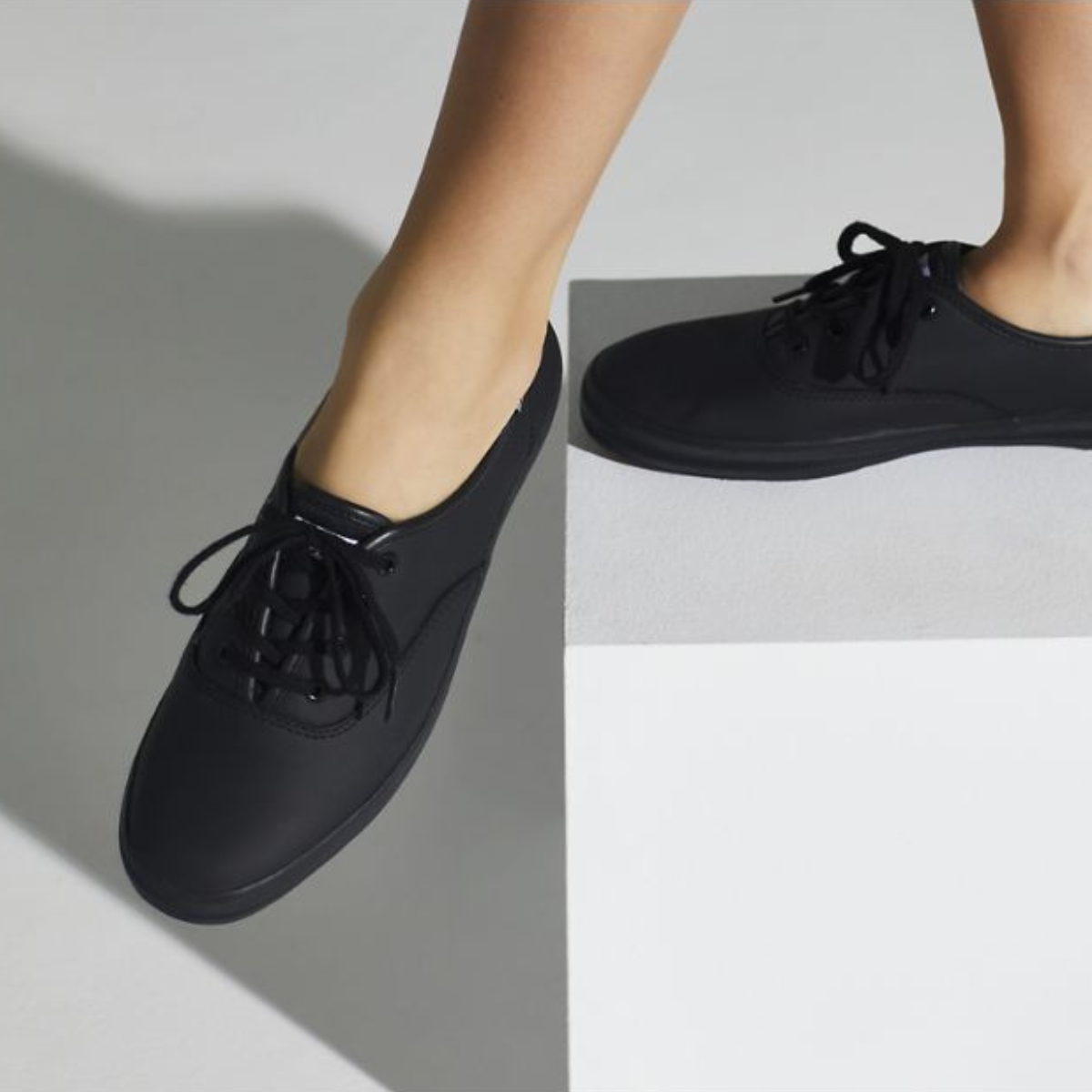 Keds Keds Champion Lace Black Leather
