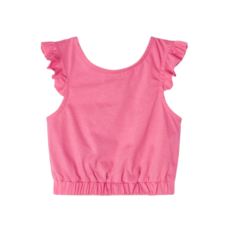 Mayoral Mayoral Ruffle Tank Peony