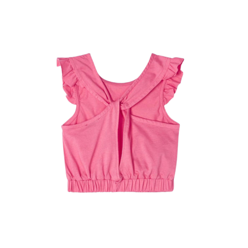 Mayoral Mayoral Ruffle Tank Peony