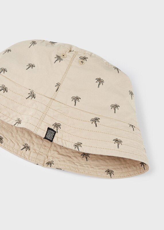 Mayoral Mayoral Bucket Hat Beige/Palm AOP