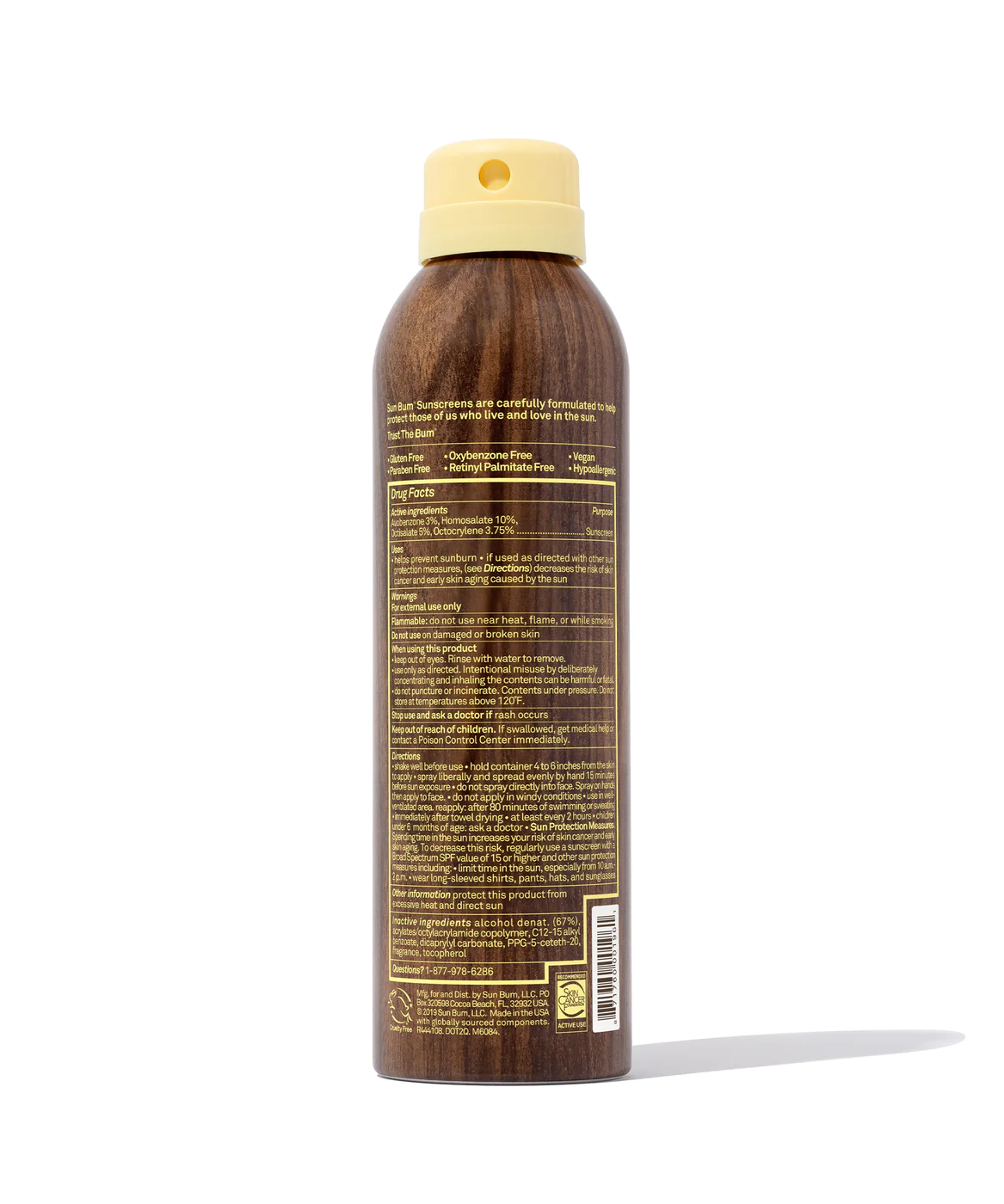 Sun Bum Sun Bum Sunscreen Spray Original SPF30 6oz