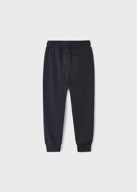 Mayoral Mayoral Cuffed Fleece Pant Black