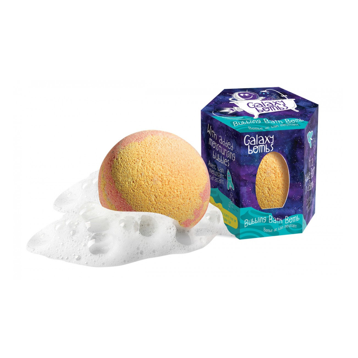 Loot Toy Loot Bubbling Galaxy Bomb Sun Yellow Orange