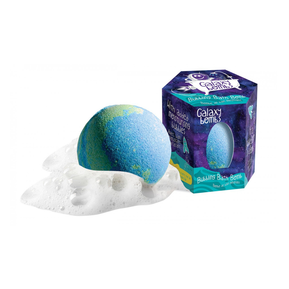 Loot Toy Loot Bubbling Galaxy Bomb Earth Blue Green