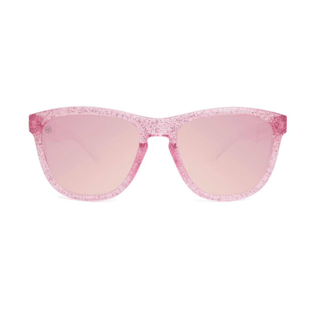 Knockaround Knockaround Kids Polarized Sunglasses Pink Sparkle  2-10Y