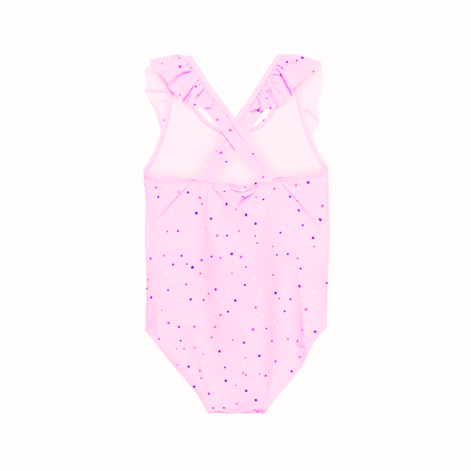 Color Kids Color Kids Swimsuit w/Frills Lavender Mist AOP