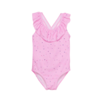 Color Kids Color Kids Swimsuit w/Frills Lavender Mist AOP