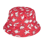 Mayoral Mayoral Reversible Bucket Hat Red/Crabs AOP