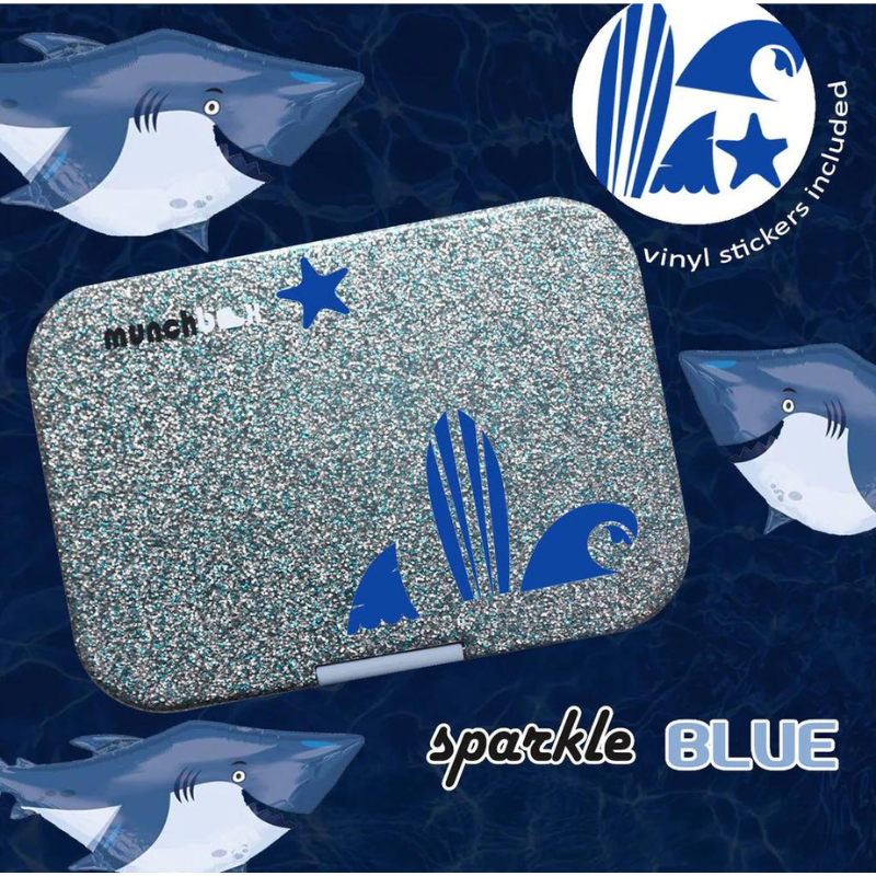 Munchbox Munchbox Mega 4 Sparkle Blue