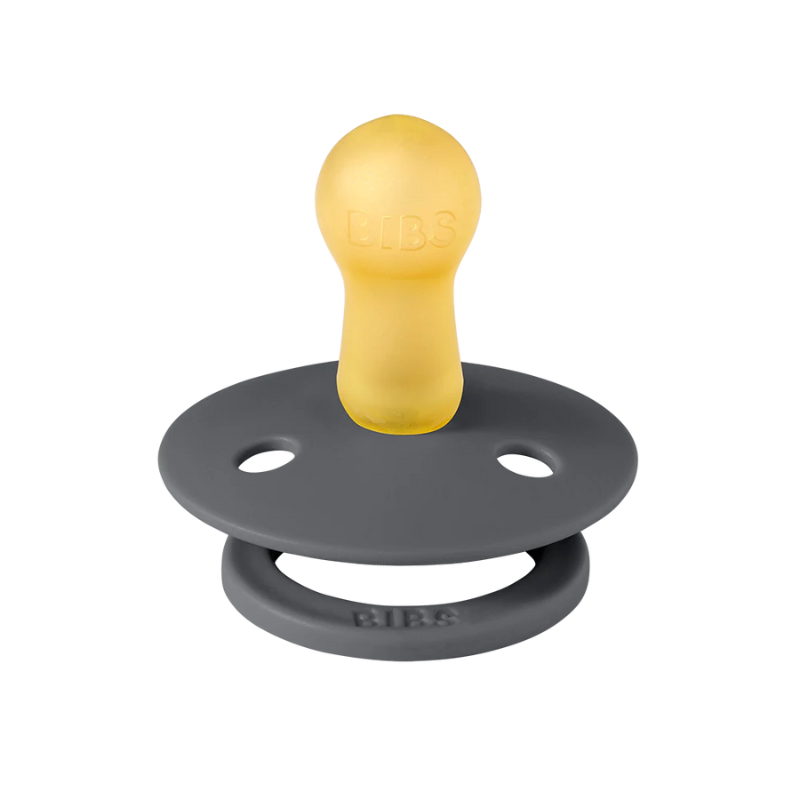 Bibs BIBS Pacifier OG Latex COLOUR 2pk Sand/Iron