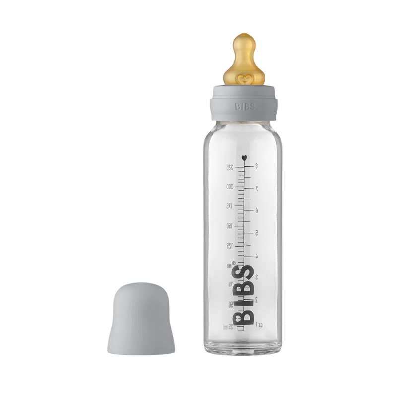 Bibs Bibs Baby Glass Bottle Complete Set Cloud