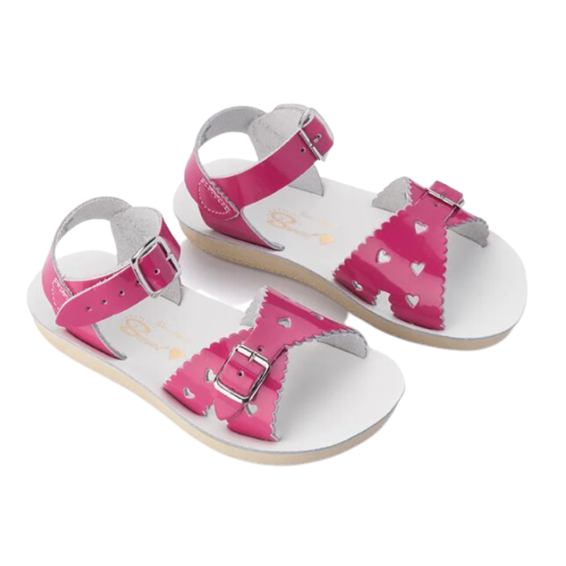 Saltwater Saltwater Sweetheart Sandal Shiny Fuchsia