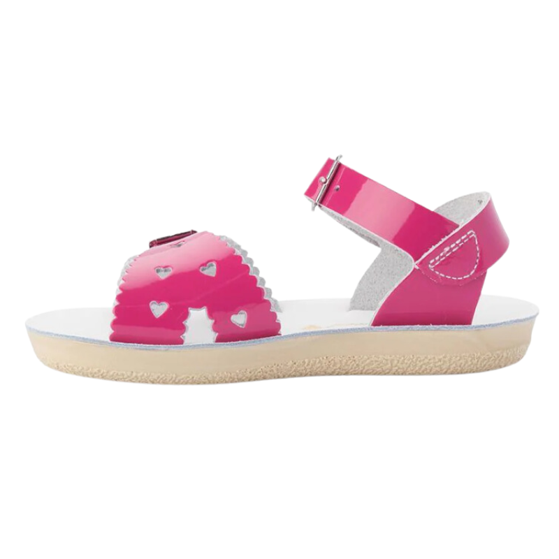 Saltwater Saltwater Sweetheart Sandal Shiny Fuchsia