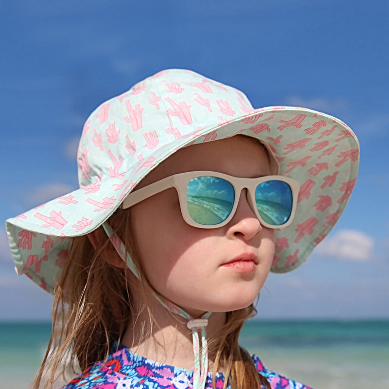 Jan & Jul Jan & Jul Polarized Sunglasses White Aurora