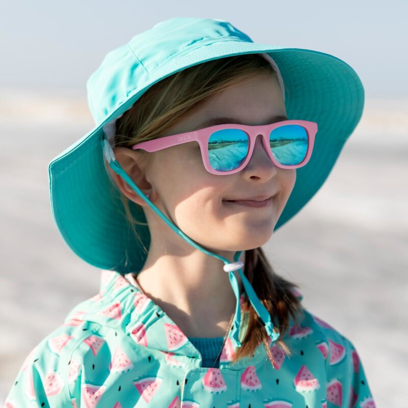 Jan & Jul Jan & Jul Polarized Sunglasses Peachy Pink Aurora