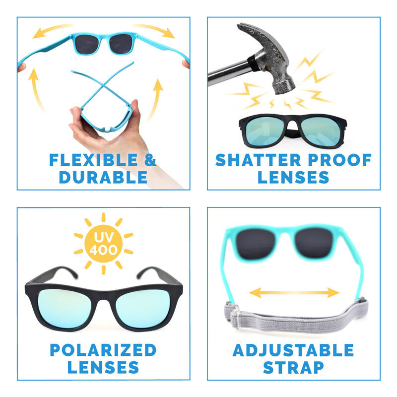 Jan & Jul Jan & Jul Polarized Sunglasses Lemonade Aurora