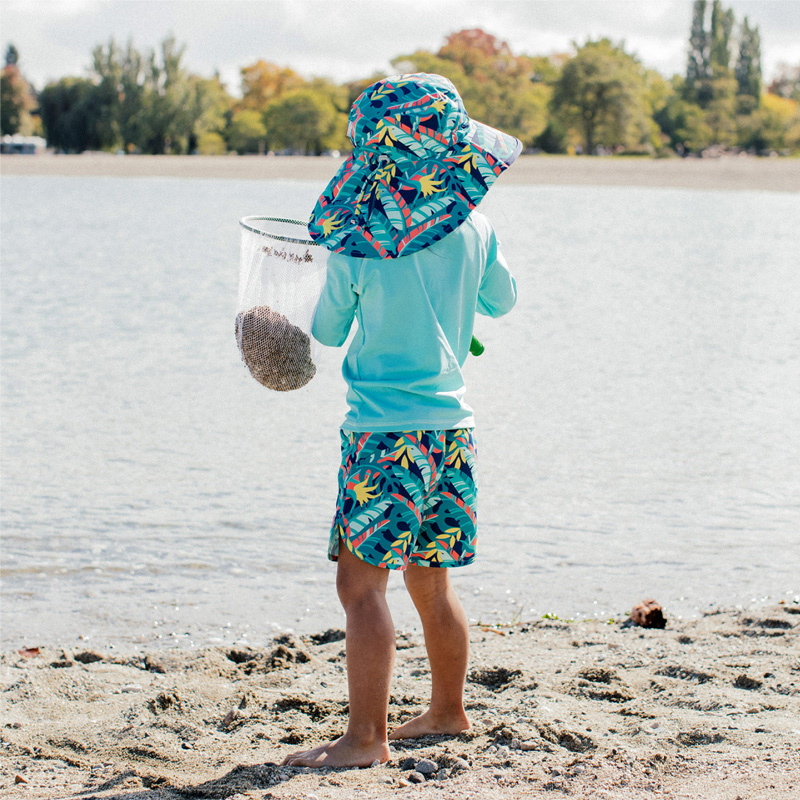 Jan & Jul Jan & Jul UV Rashguard Top Lagoon