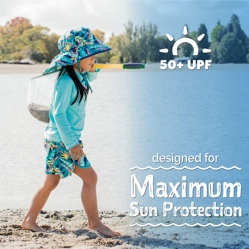 Jan & Jul Jan & Jul UV Rashguard Top Lagoon