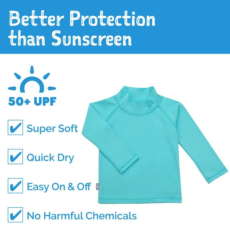 Jan & Jul Jan & Jul UV Rashguard Top Lagoon