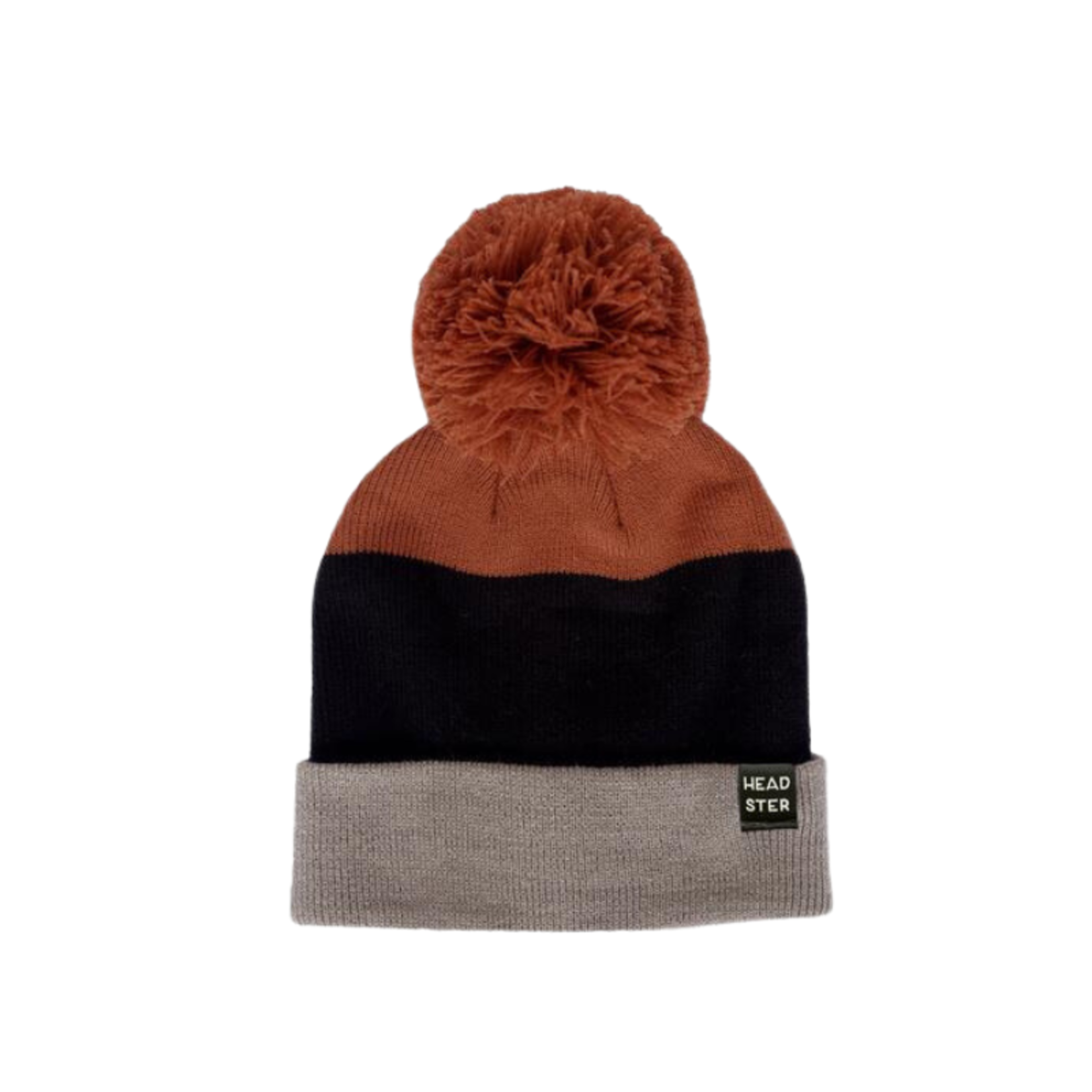 Headster Headster Beanie PomPom Tricolor Ginger