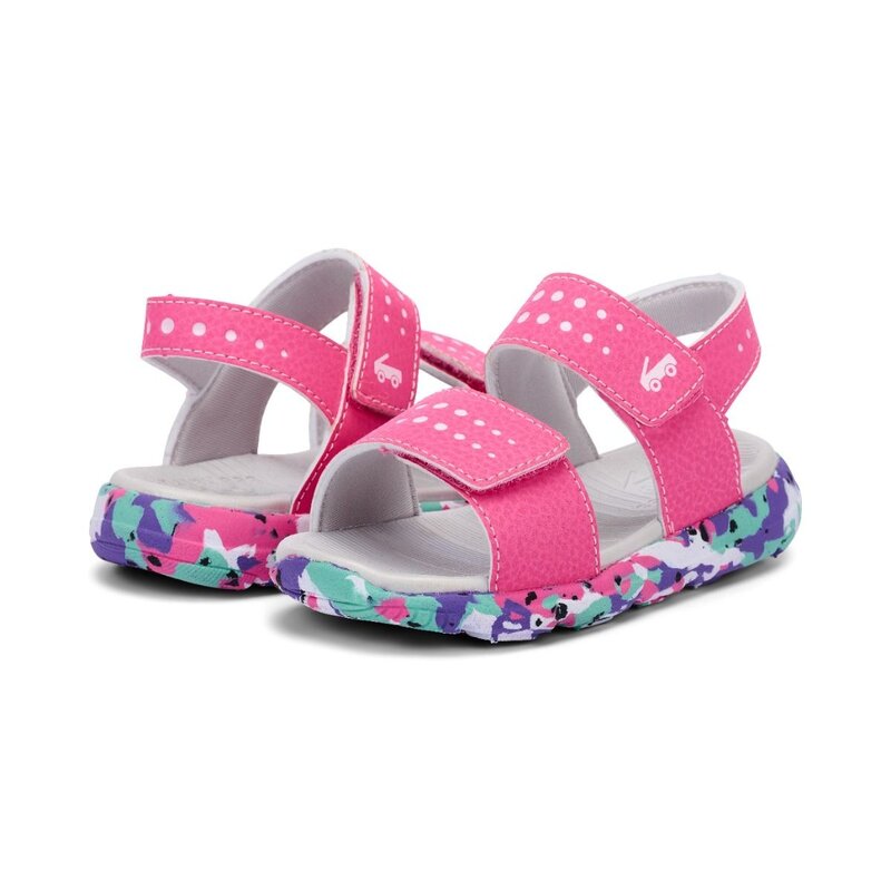 See Kai Run See Kai Run Billie FlexiRun Sandal Hot Pink