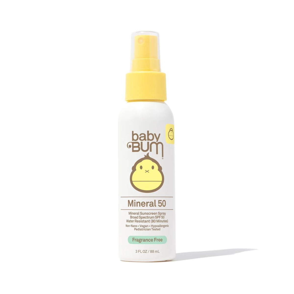Sun Bum Baby Bum Suncreen Spray SPF 50 3oz Mineral