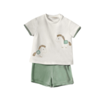 Mayoral Mayoral 2pc Set White/Horse